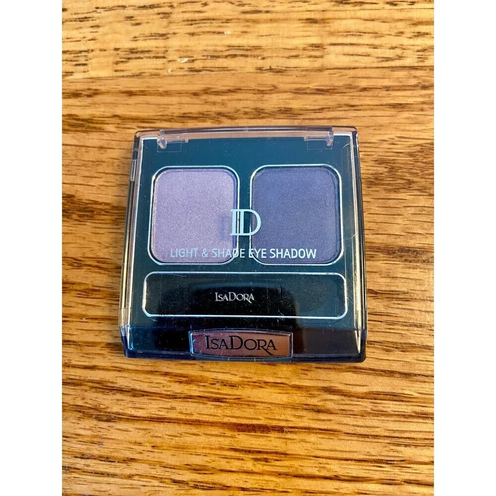 IsaDora Eye Shadow Quartet- VTG 07 ￼ Frosty Lilac light & shade Purple Lavender